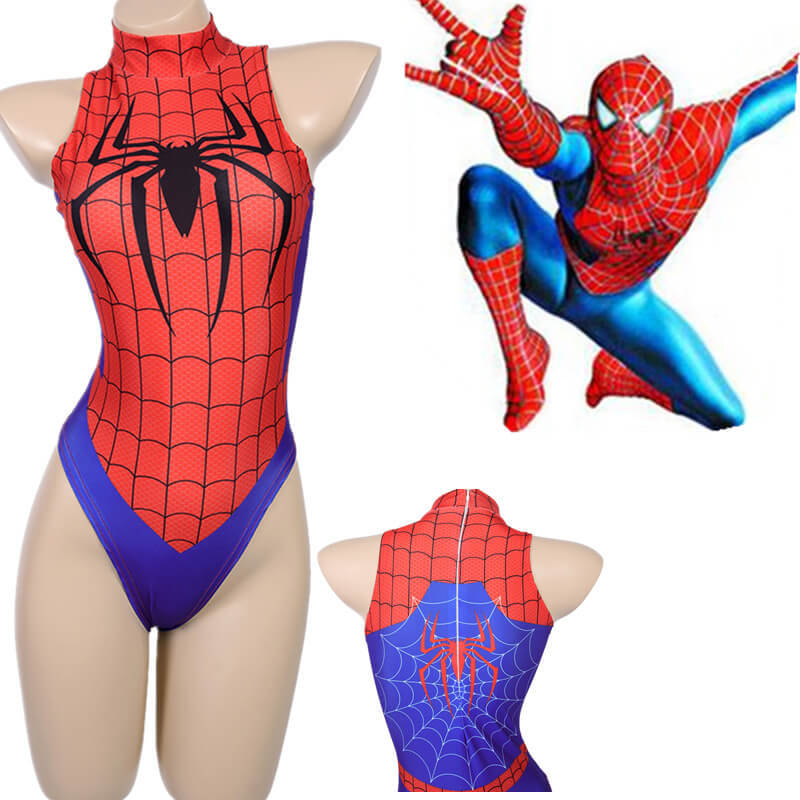 Spider-Man Tobey Maguire Swimwear Summer Swimsuit Hallowcos
