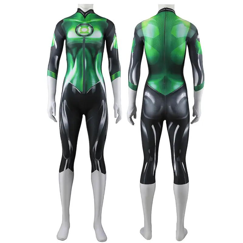 Green Lantern Jessica Cruz Cosplay Costume Hallowcos