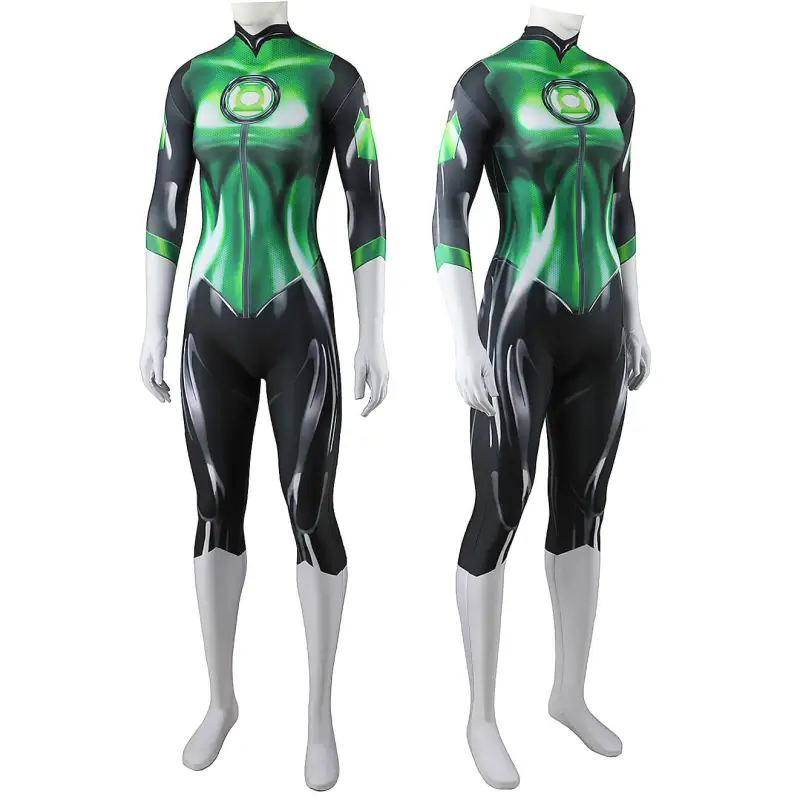 Green Lantern Jessica Cruz Cosplay Costume Hallowcos