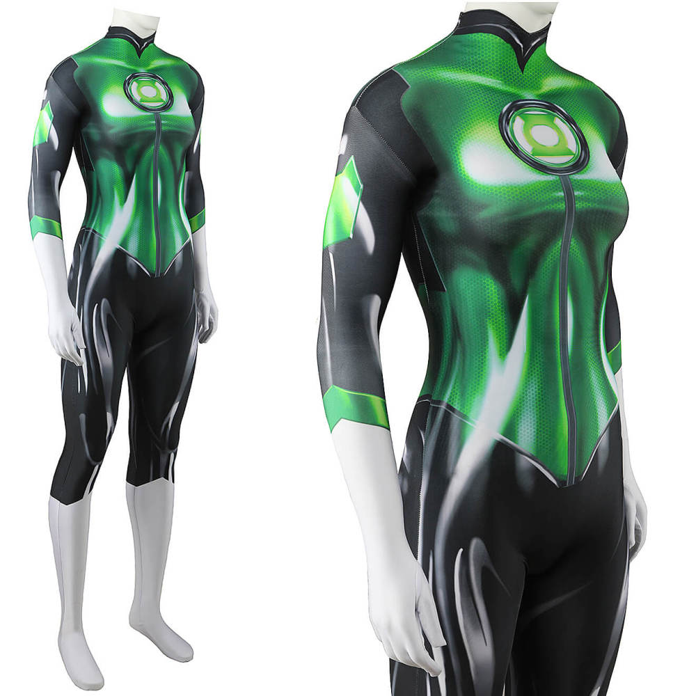 Green Lantern Jessica Cruz Cosplay Costume Hallowcos