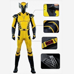 Deadpool 3 Wolverine Suit Cosplay Costume Deadpool & Wolverine