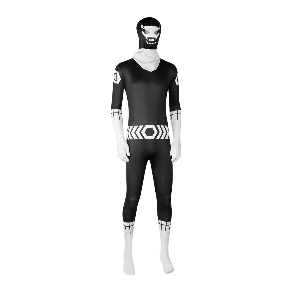 Go! Go! Loser Ranger! Footsoldier D Cosplay Costume Sentai Daishikkaku Hallowcos