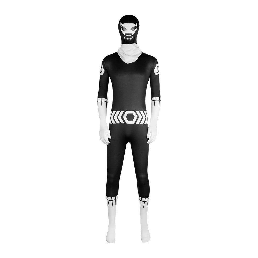 Go! Go! Loser Ranger! Footsoldier D Cosplay Costume Sentai Daishikkaku Hallowcos