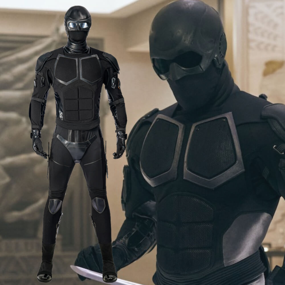 The Boys Season 4 Black Noir Cosplay Costume Hallowcos