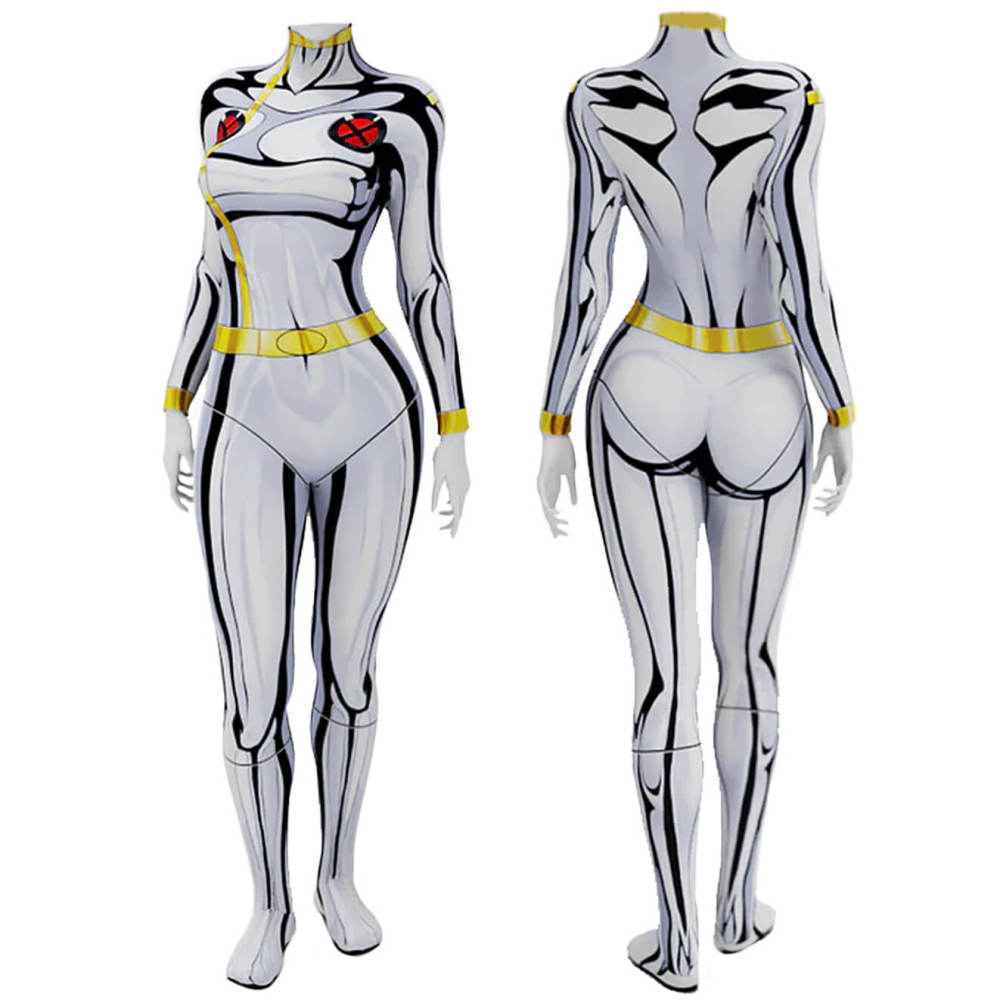 X-Men 97 Storm Bodysuit Cosplay Costume for Adults Kids Hallowcos