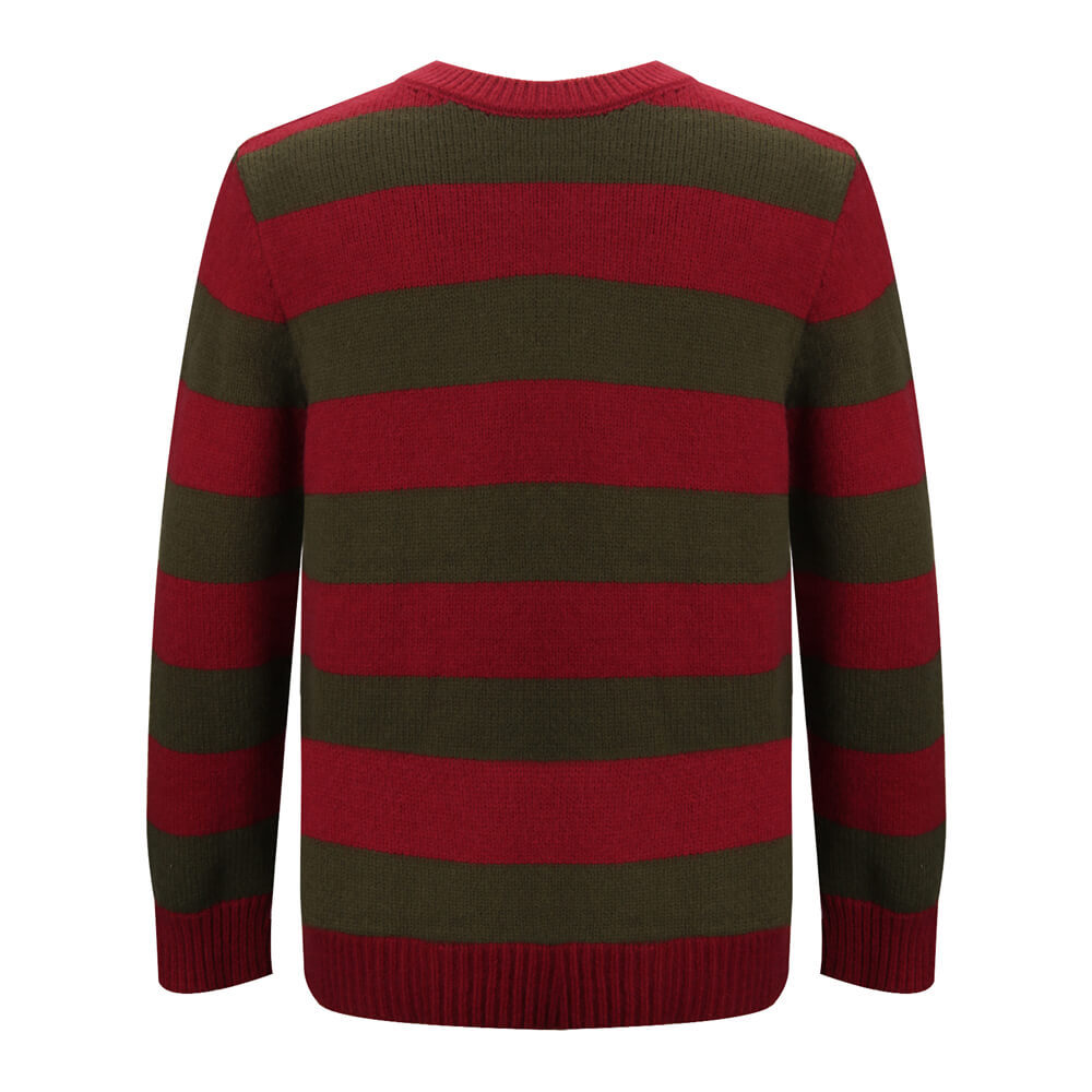 Hallowcos Freddy Krueger Sweater Cosplay Costume A Nightmare on Elm Street (Ready to Ship)