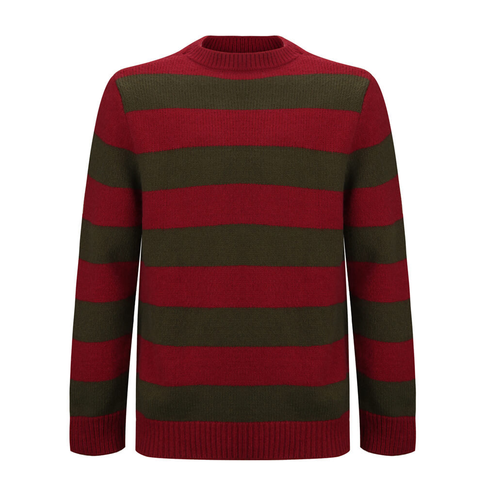 Hallowcos Freddy Krueger Sweater Cosplay Costume A Nightmare on Elm Street (Ready to Ship)