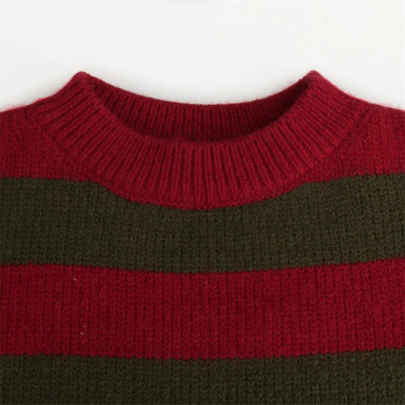 Hallowcos Freddy Krueger Sweater Cosplay Costume A Nightmare on Elm Street (Ready to Ship)