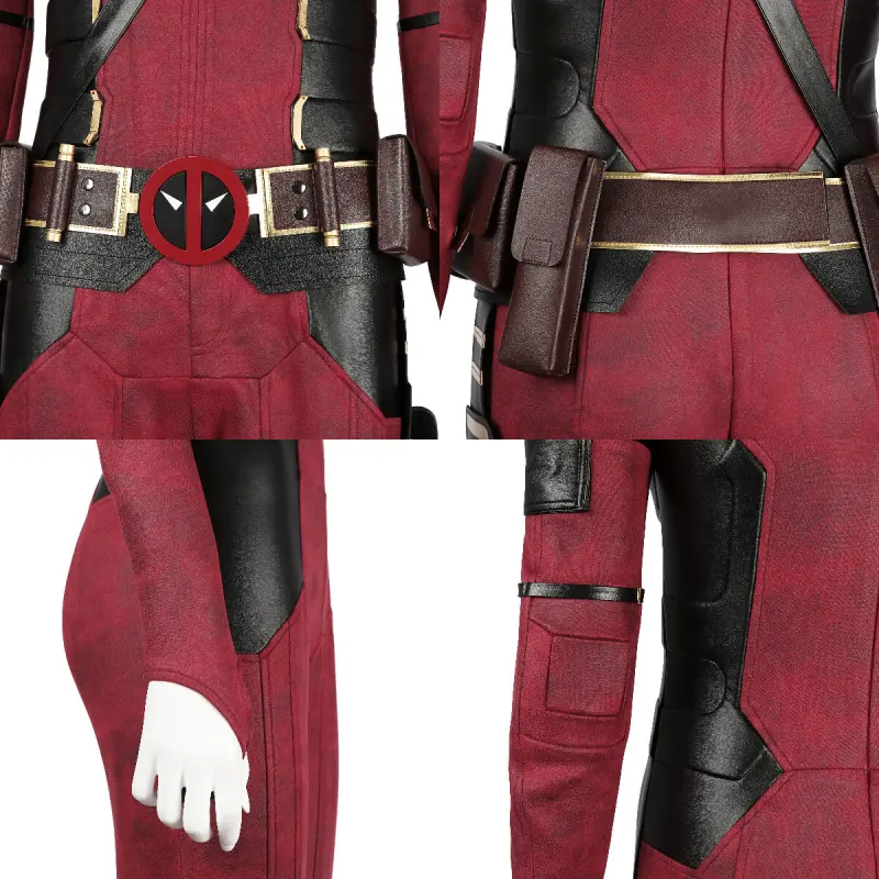 Deadpool & Wolverine Lady Deadpool Cosplay Costume Halloween Outfits Hallowcos