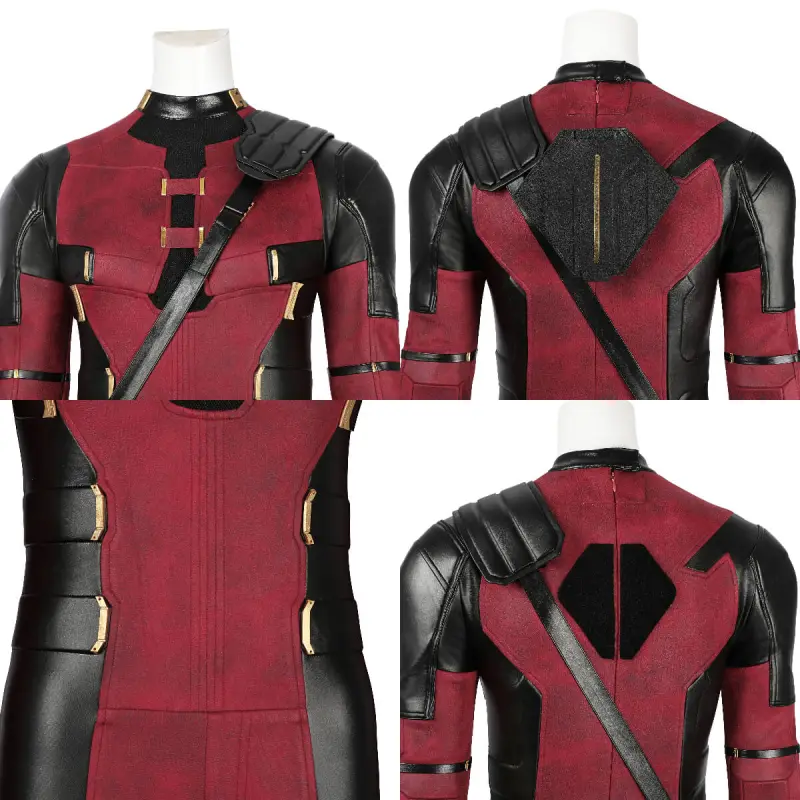 Deadpool & Wolverine Lady Deadpool Cosplay Costume Halloween Outfits Hallowcos
