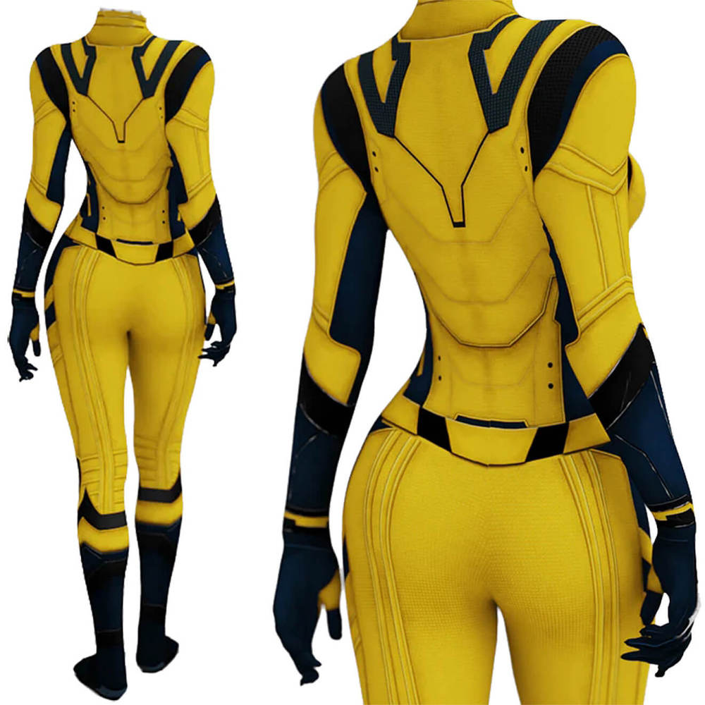 Deadpool 3 Female Wolverine Bodysuit Cosplay Costume