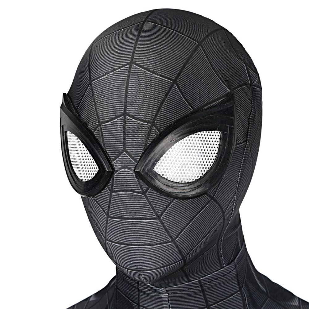 Spider-Man: Miles Morales Symbiote Black Suit Cosplay Costume PS5