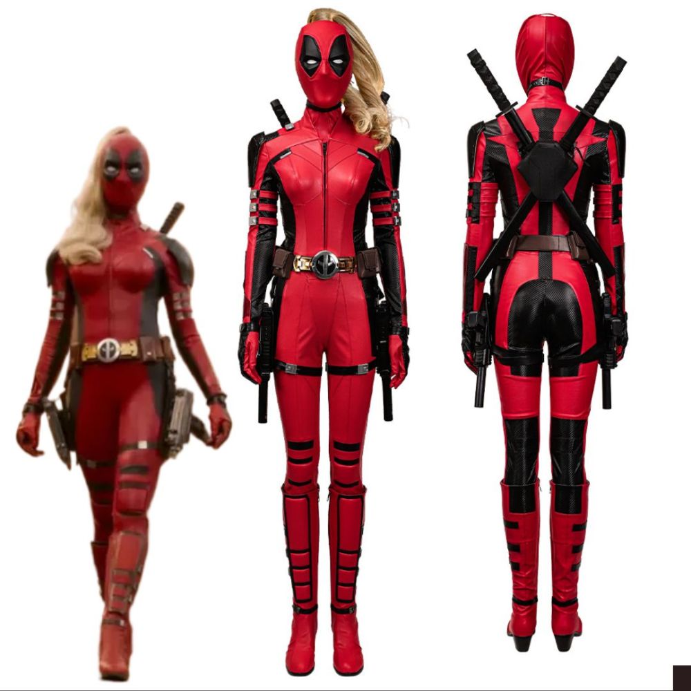 Lady Deadpool Cosplay Costume Deadpool 3 Style B
