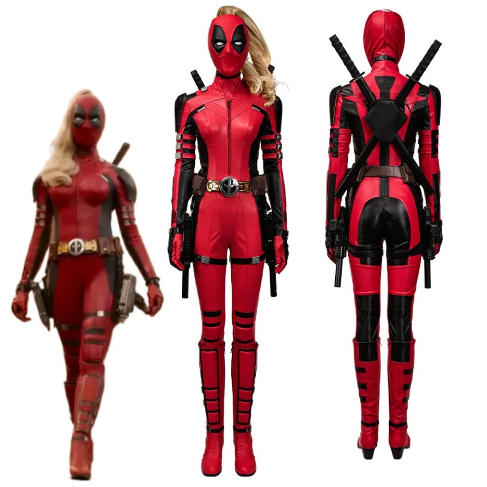 Lady Deadpool Cosplay Costume Deadpool 3 Style B