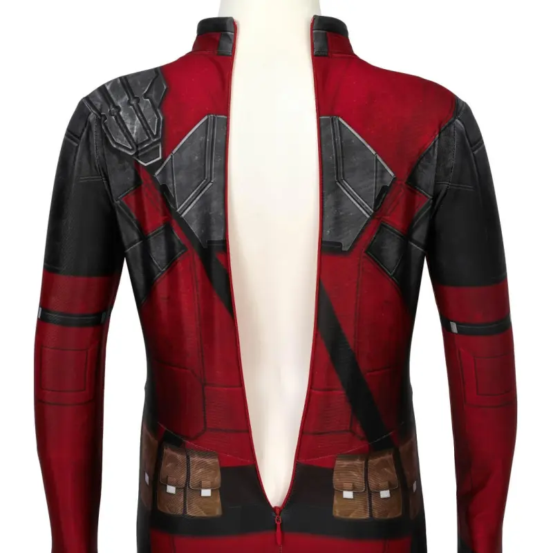 Deadpool Wade Wilson Jumpsuit Cosplay Costume for Kids
