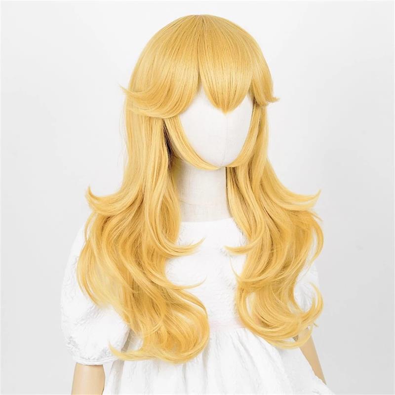 The Super Mario Bros. Movie Princess Peach Cosplay Wig