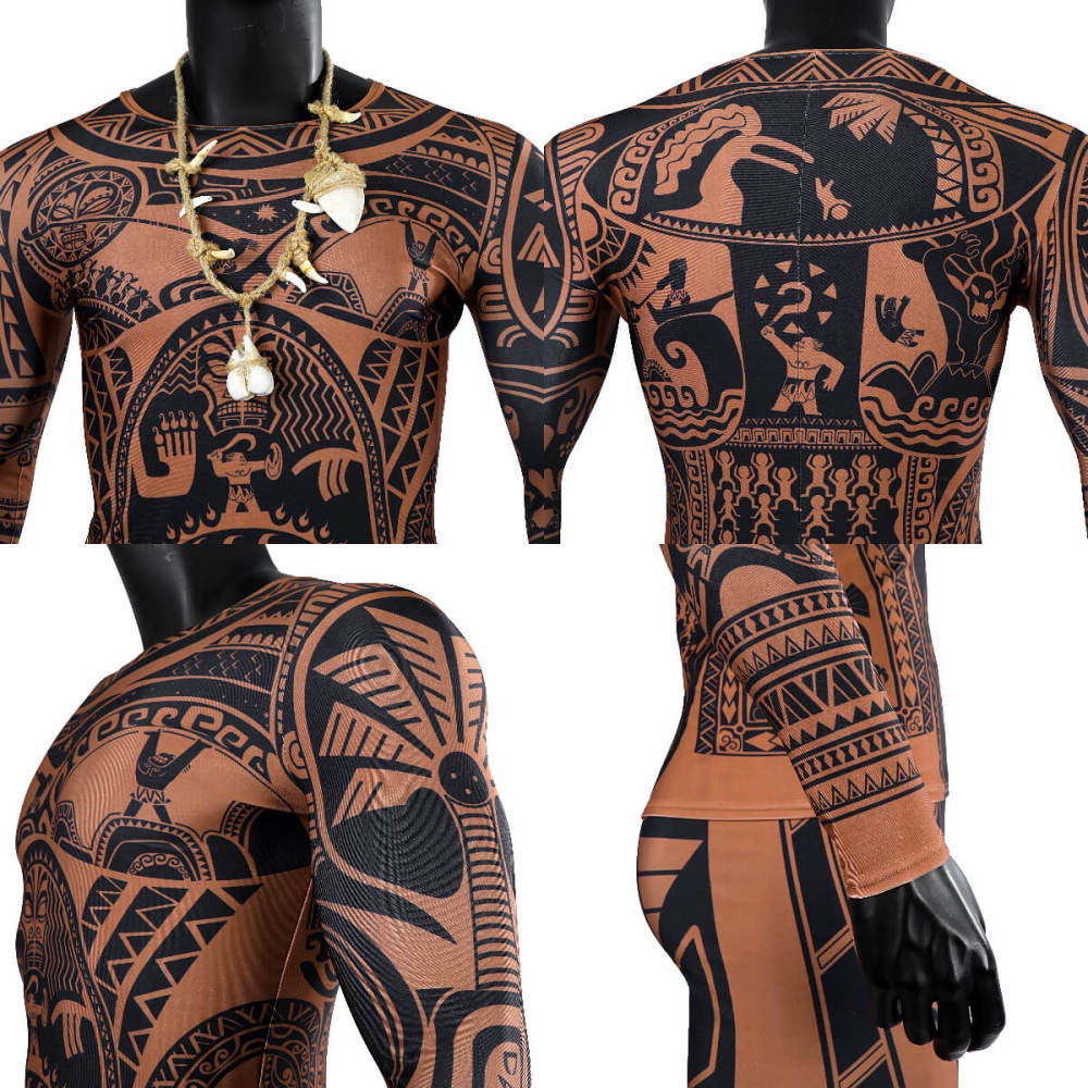 Moana 2 Maui Cosplay Costume