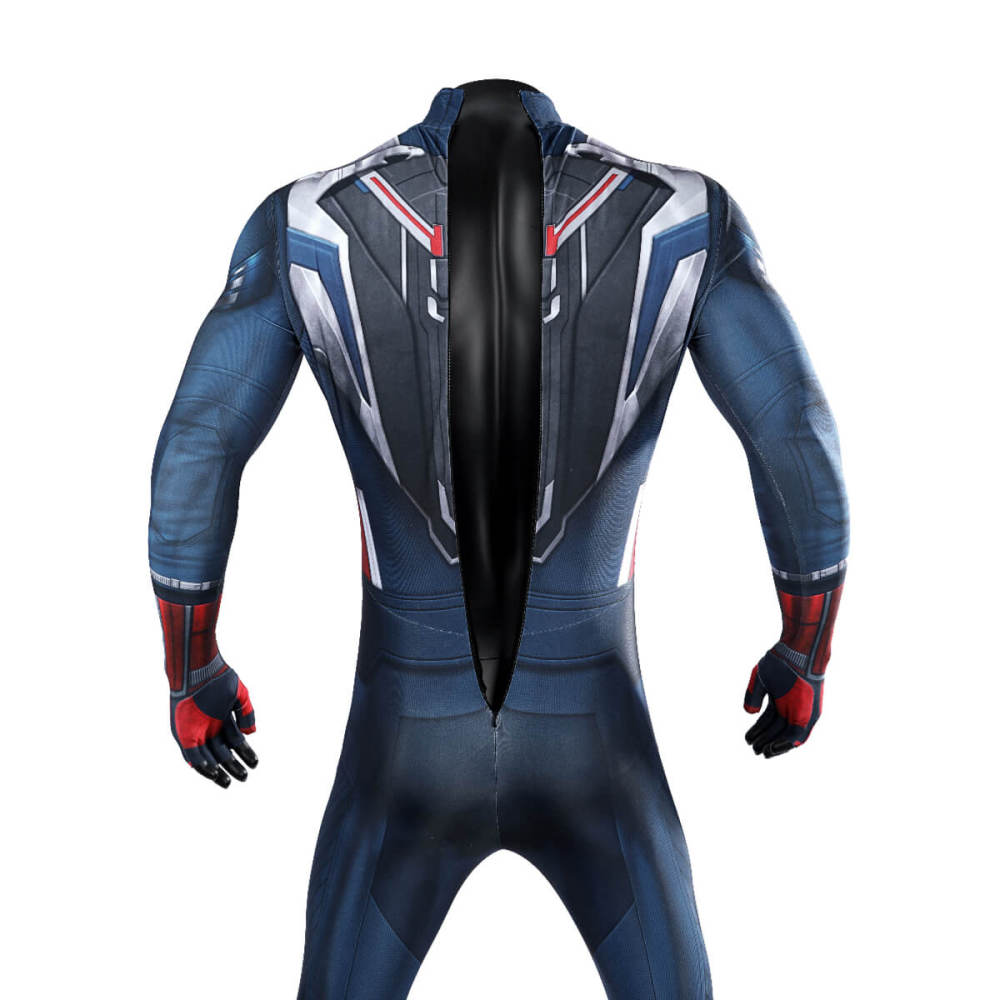 Captain America Brave New World Sam Wilson Cosplay Costume Printed Style