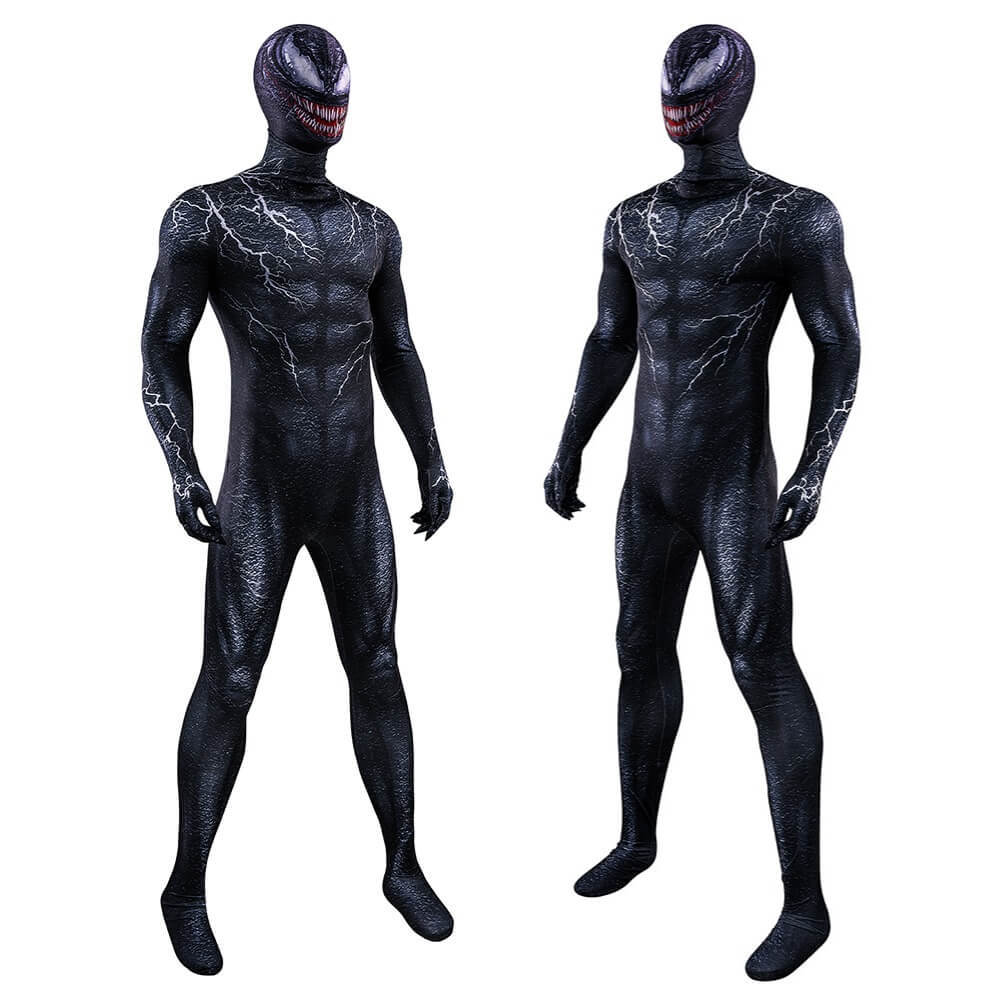 Venom 3 The Last Dance Eddie Brock Cosplay Costume Printed Style