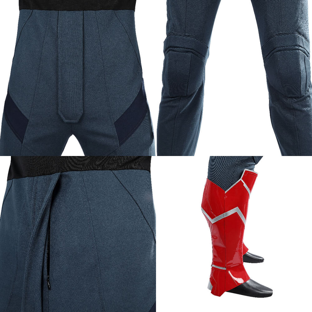 Captain America Brave New World Sam Wilson Cosplay Costume Top Level