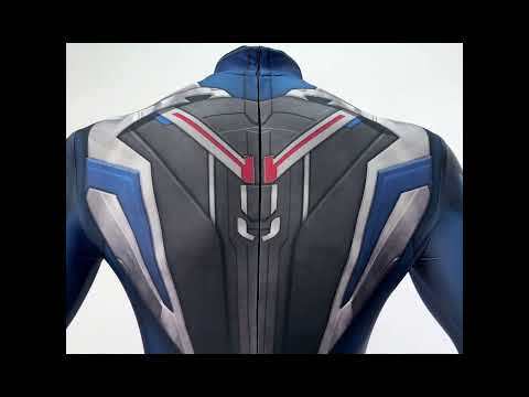 Captain America Brave New World Sam Wilson Cosplay Costume Printed Style