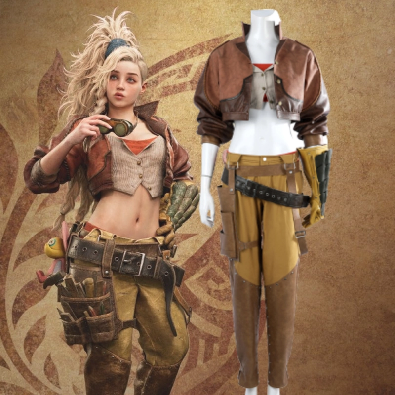 Monster Hunter Wilds Gemma Cosplay Costume