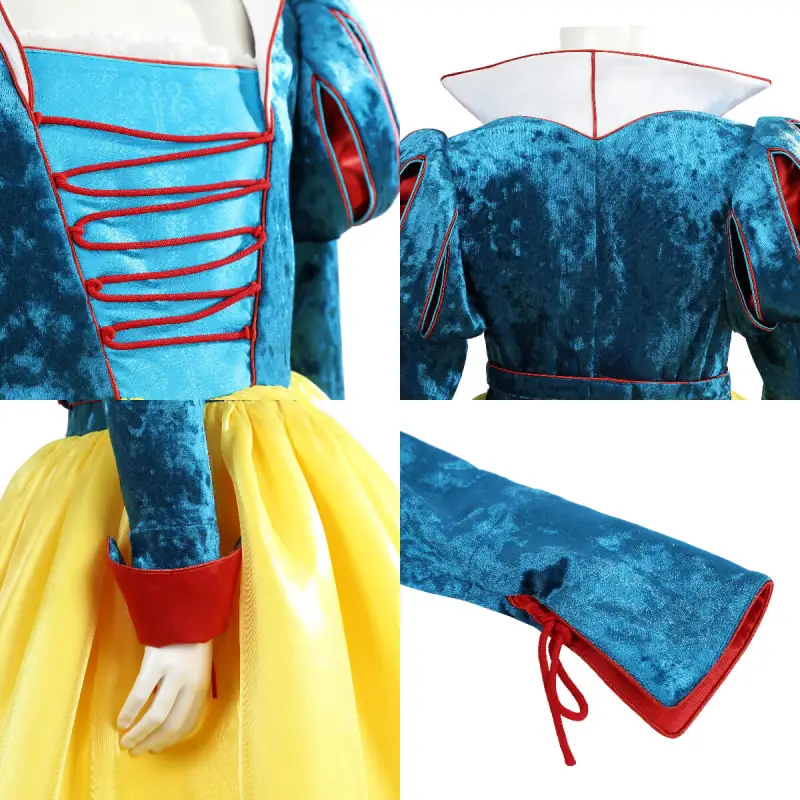 Snow White 2025 Dress Cosplay Costume For Women Kids