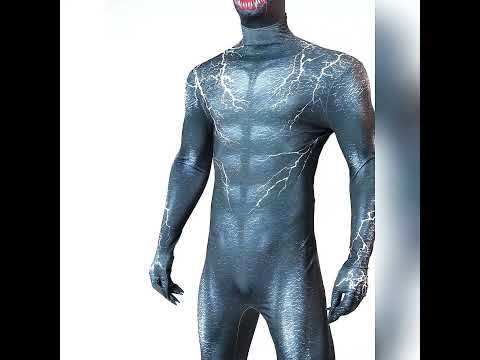 Venom 3 The Last Dance Eddie Brock Cosplay Costume Printed Style