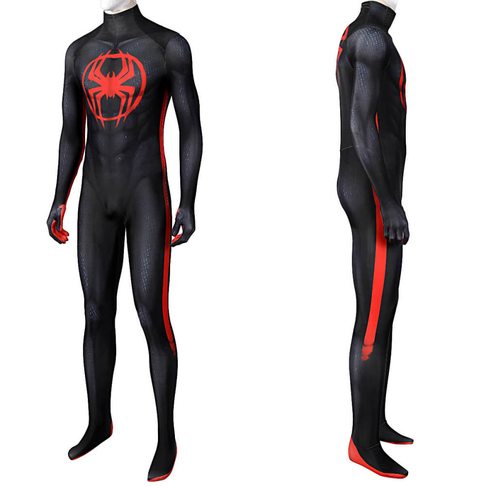 Across the Spider-Verse Miles Morales Spider-Man Cosplay Costume