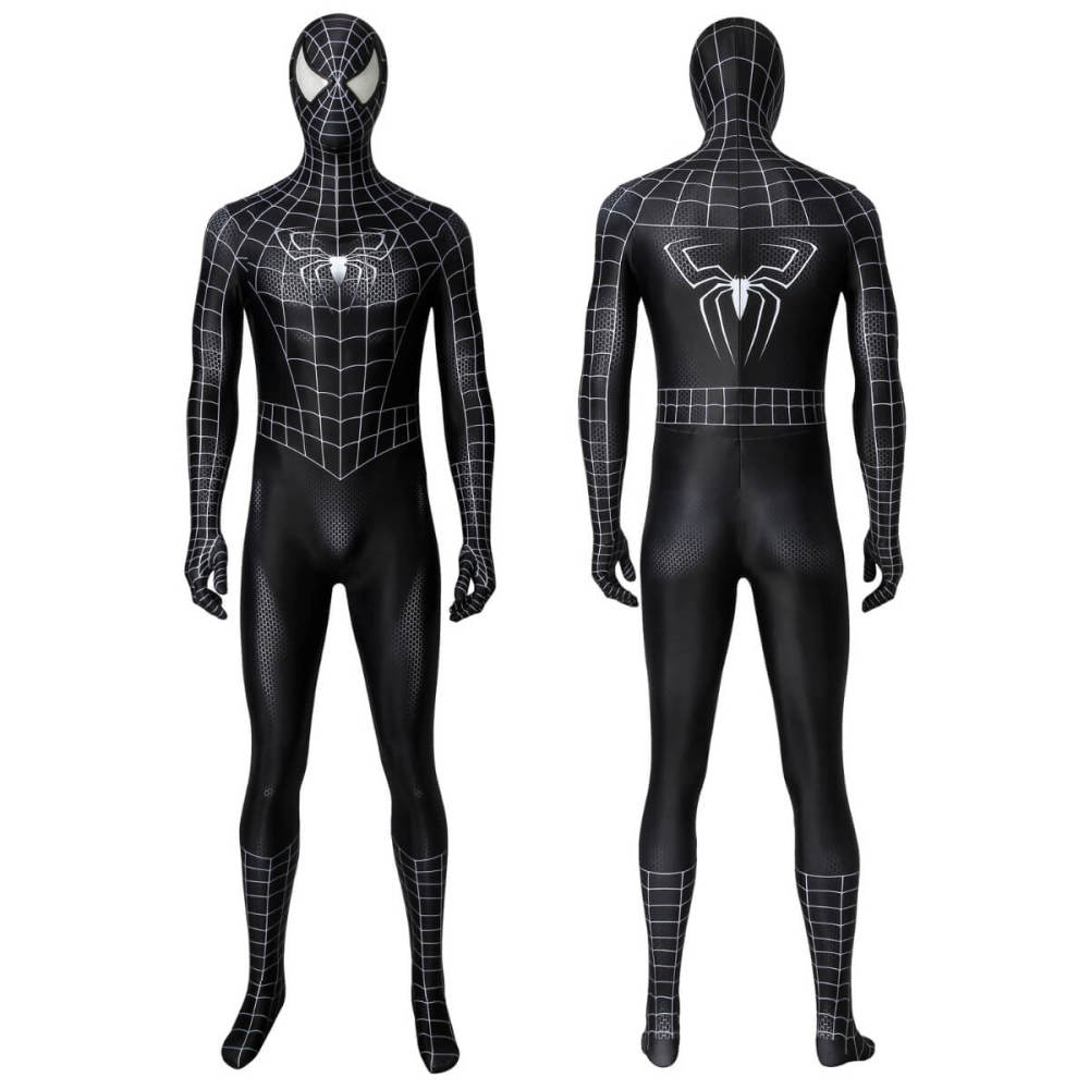 Spider-Man 3 Venom Eddie Brock Cosplay Costume