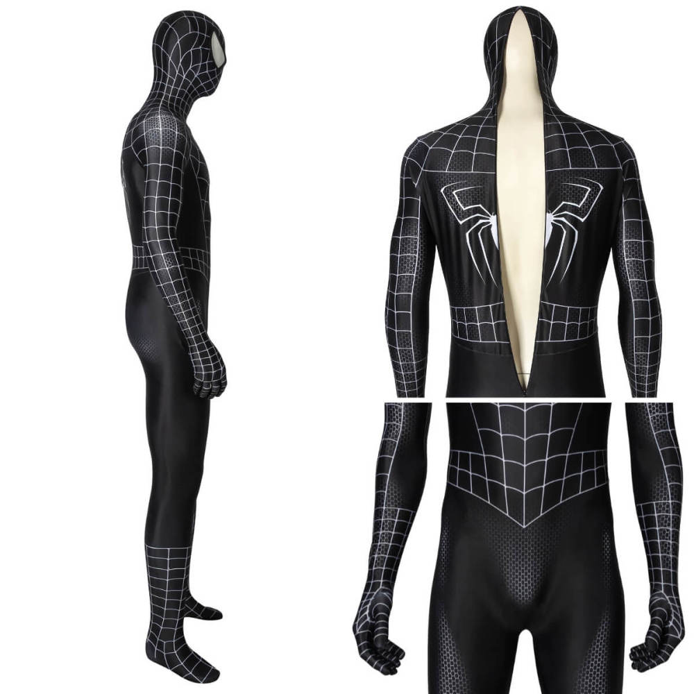 Spider-Man 3 Venom Eddie Brock Cosplay Costume