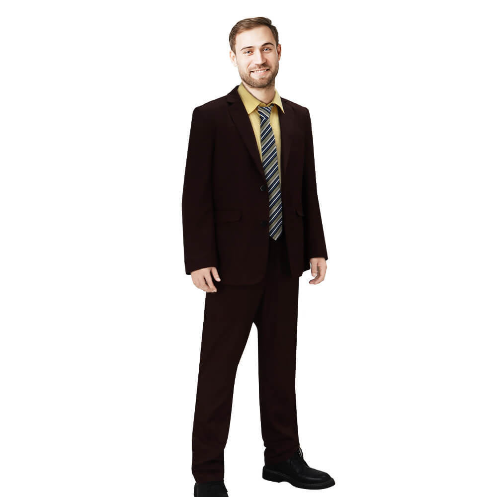 Dwight Schrute Uniform Cosplay Costume The Office TV Show