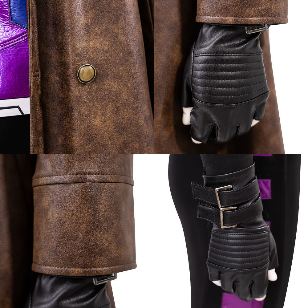Deadpool 3 Gambit Cosplay Costume Deadpool and Wolverine