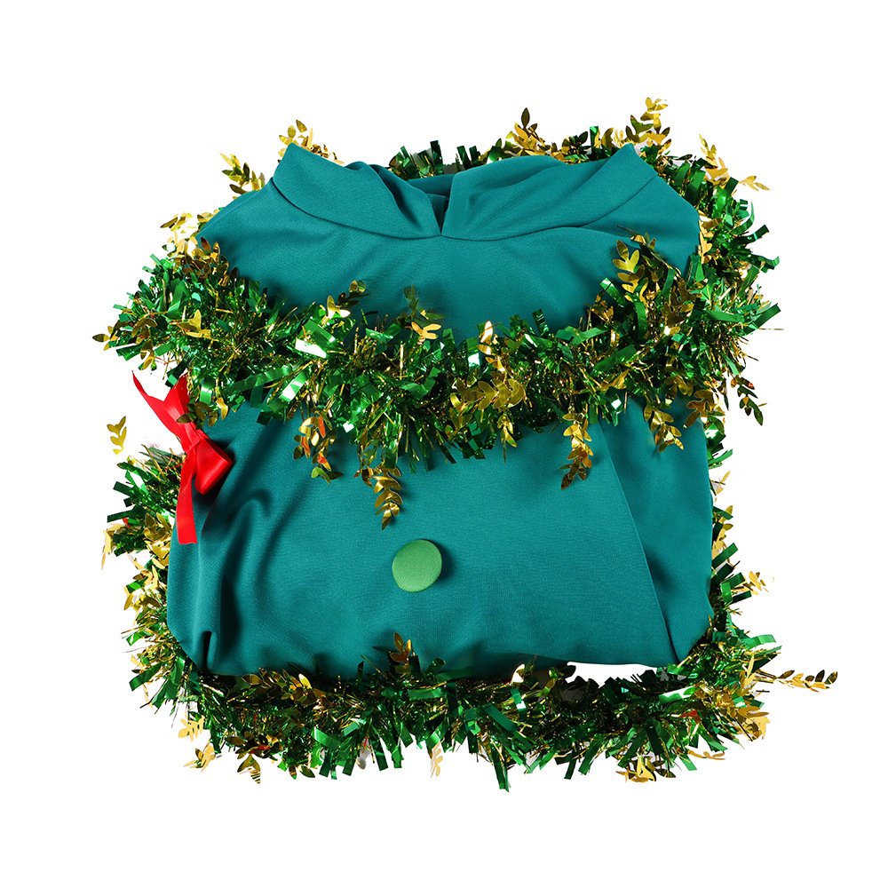 Christmas Tree Costume for Adults Fancy Dress Stage Cosplay Outfits