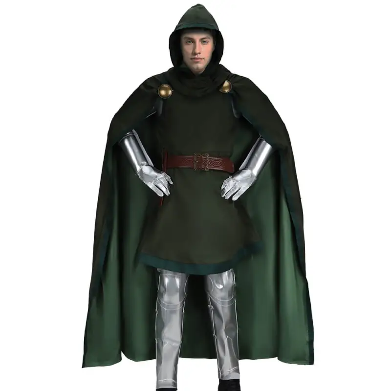 Doctor Doom Classic Cosplay Costume Style B
