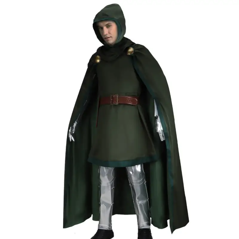 Doctor Doom Classic Cosplay Costume Style B