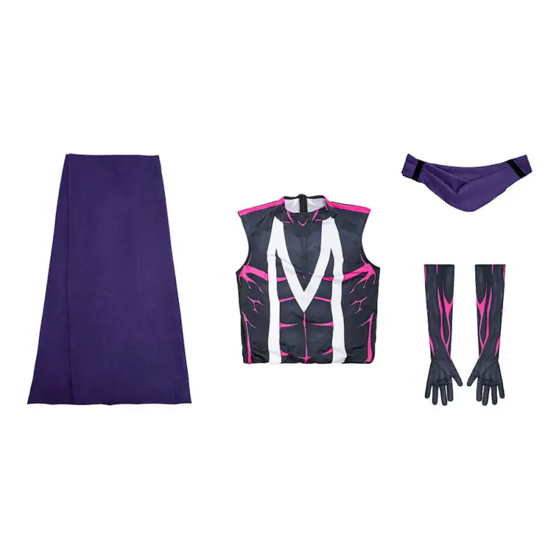 X-Men 97 Magneto Cosplay Costume with Cloak New Look
