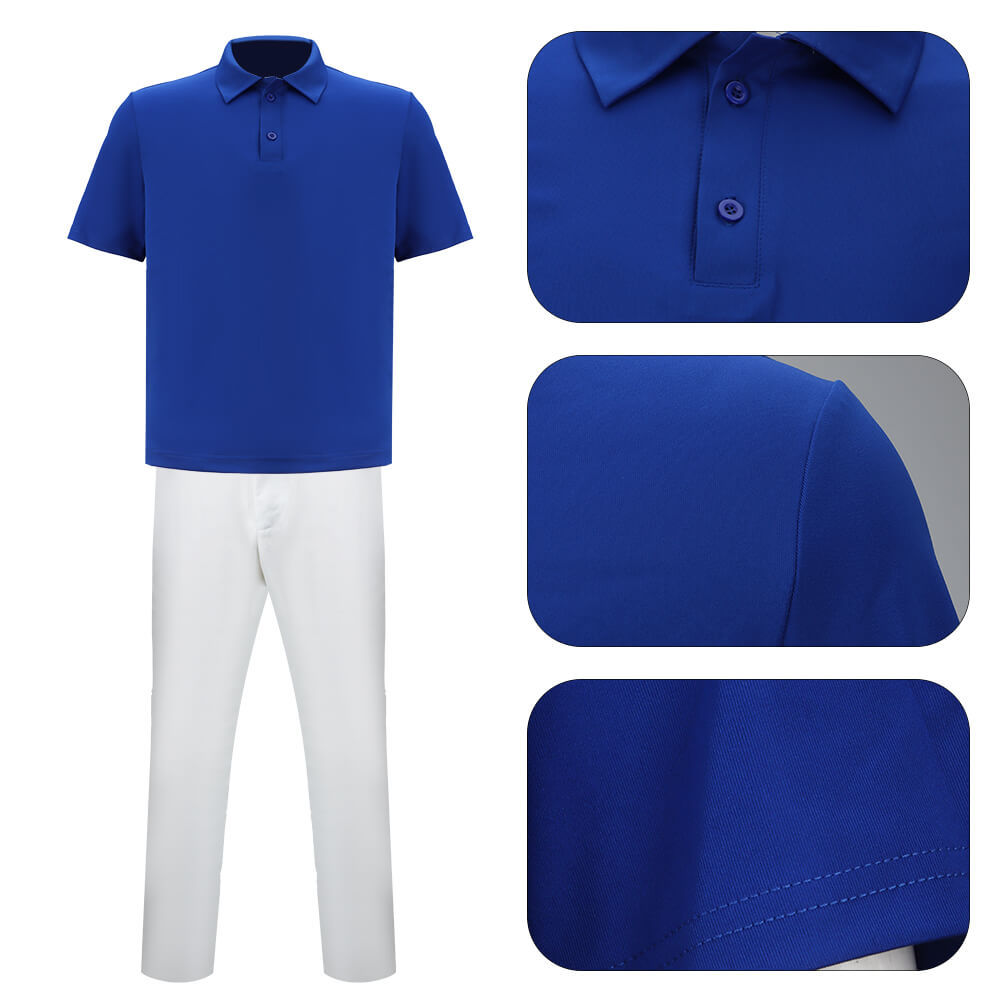 Gilligan's Island The Skipper Jonas Grumby Cosplay Costume