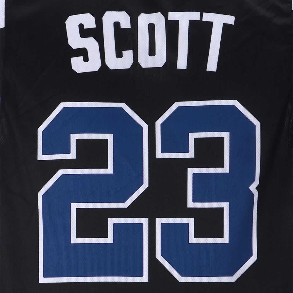 One Tree Hill Ravens Nathan Scott Basketball Jersey Black #23