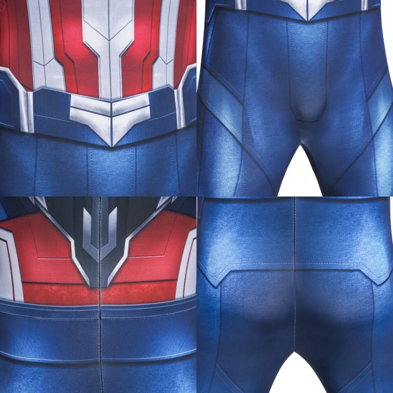 Captain America Brave New World Sam Wilson Cosplay Costume Printed Style B