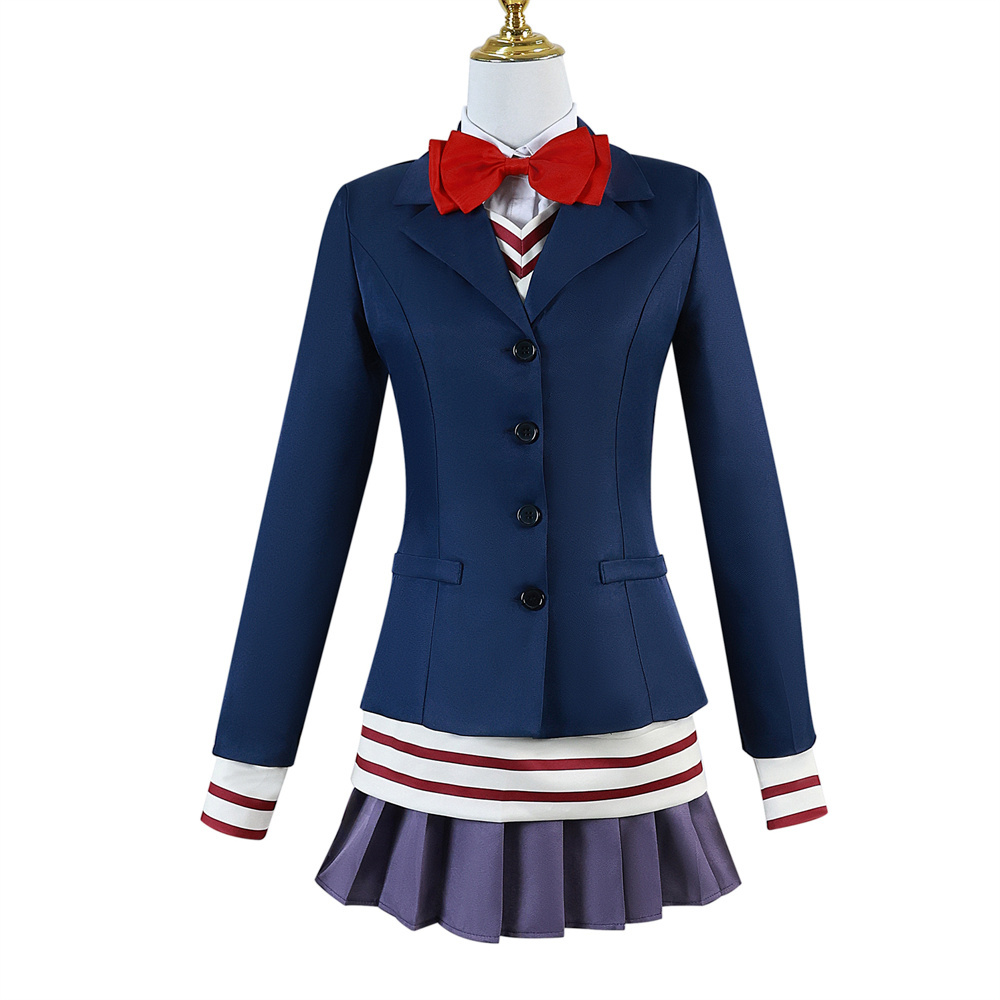 Dandadan Aira Shiratori Cosplay Costume Wig Dan Da Dan School Uniform