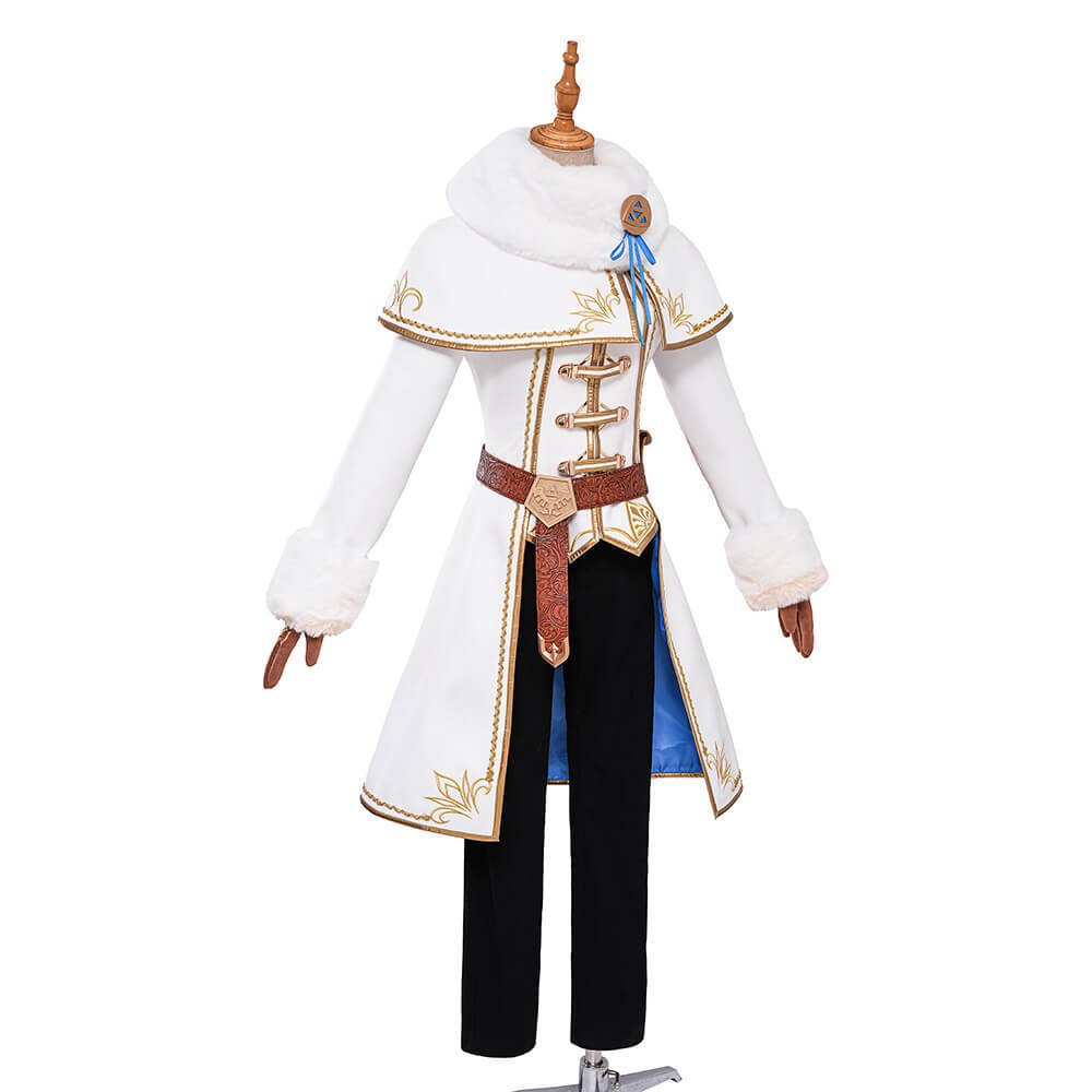 Princess Zelda Winter Clothes Cosplay Costume