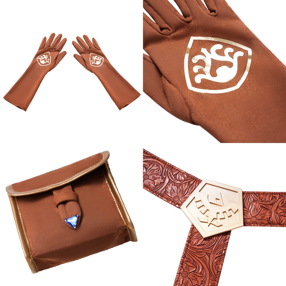 Princess Zelda Winter Clothes Cosplay Costume