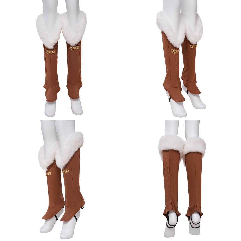 Princess Zelda Winter Clothes Cosplay Costume
