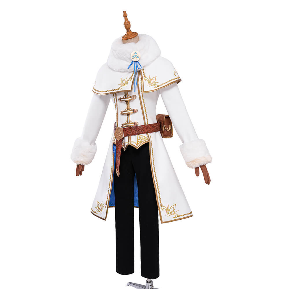 Princess Zelda Winter Clothes Cosplay Costume
