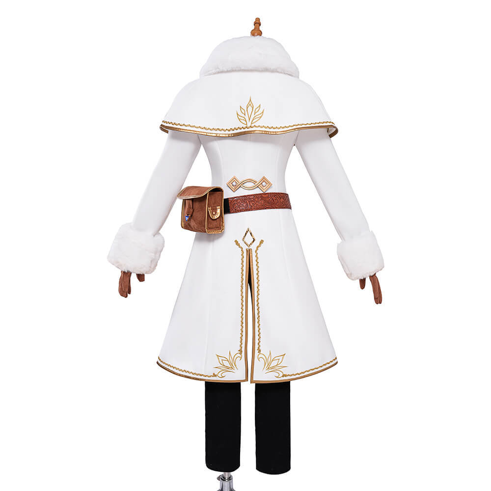 Princess Zelda Winter Clothes Cosplay Costume