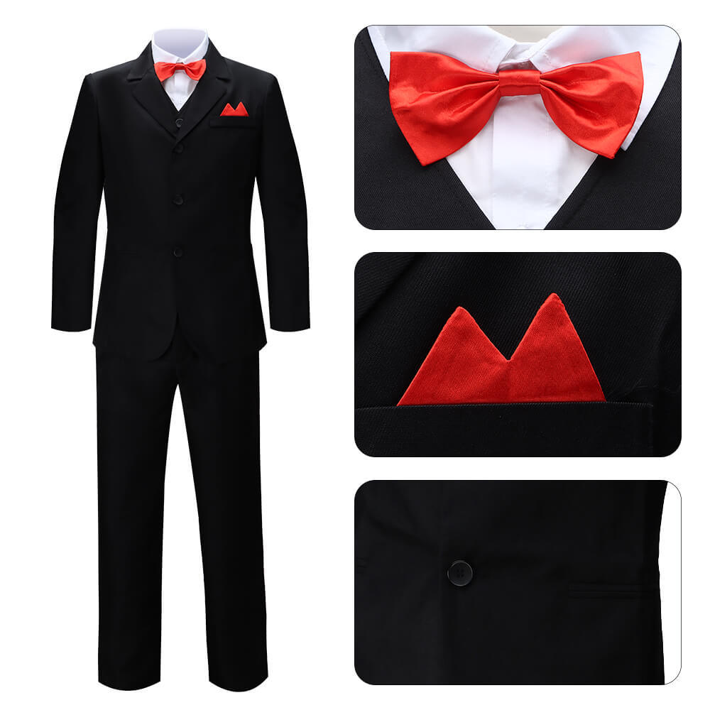 Saw Jigsaw Billy Puppet Cosplay Costume with Mask