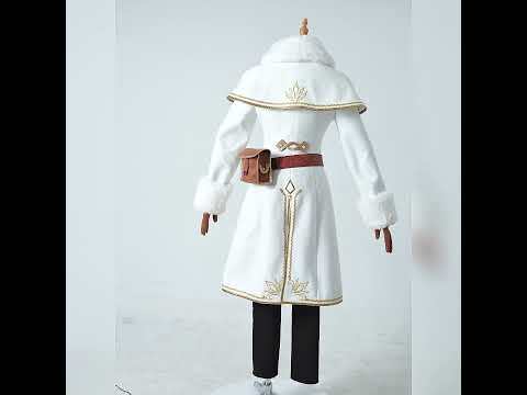 Princess Zelda Winter Clothes Cosplay Costume