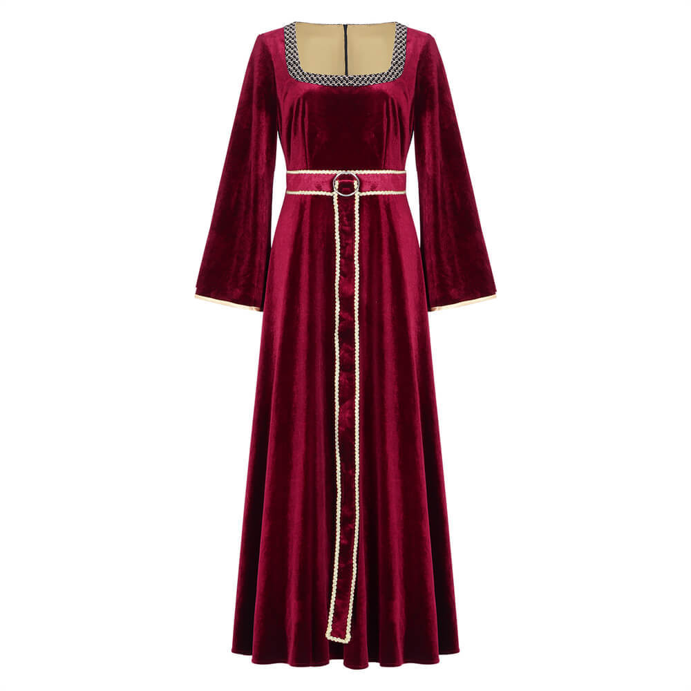 Tangled Mother Gothel Cosplay Costume Party Dress