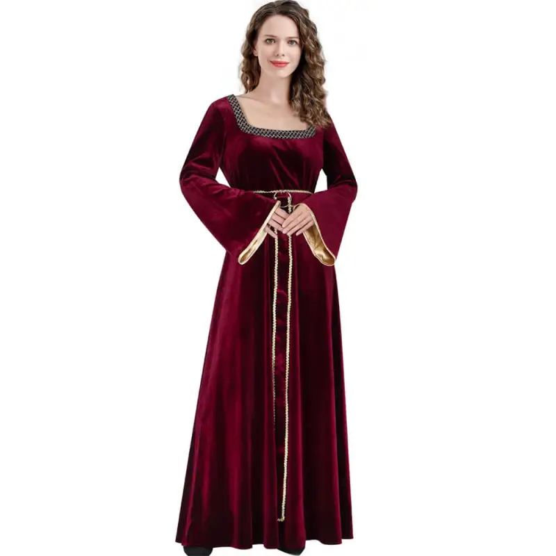 Tangled Mother Gothel Cosplay Costume Party Dress